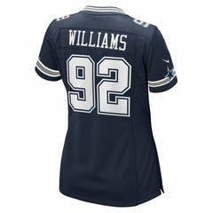 Quinnen Williams Dallas Cowboys Women's Team Game Jersey - Navy
