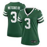John Metchie III New York Jets Women's Team Game Jersey - Legacy Green