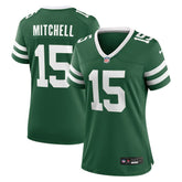 Adonai Mitchell New York Jets Women's Team Game Jersey - Legacy Green