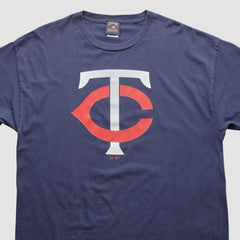 Minnesota Twins Majestic 2000s T-shirt Navy Vintage