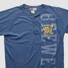 Milwaukee Brewers 2000s T-shirt Blue Vintage | Nike