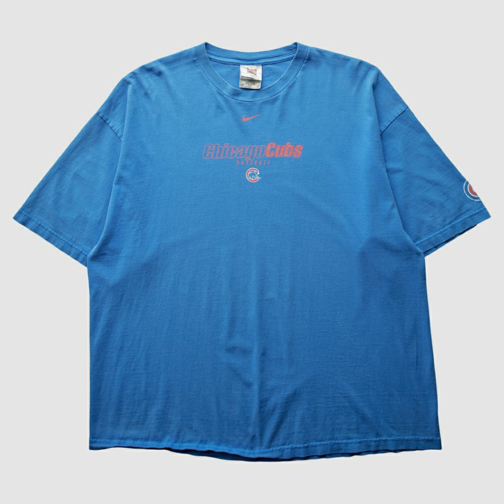 Chicago Cubs 2000s T-shirt Blue Vintage | Nike