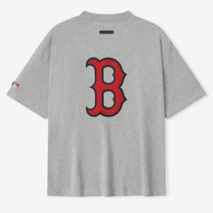 Boston Red Sox Fear of God x MLB Unisex 90's T-Shirt Heather Gray
