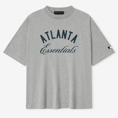 Atlanta Braves Fear of God x MLB Unisex 90's T-Shirt Heather Gray