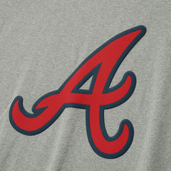 Atlanta Braves Fear of God x MLB Unisex 90's T-Shirt Heather Gray