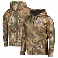 Chicago Cubs Dunbrooke Trophy Realtree Full-Zip Hoodie Camo