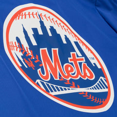 New York Mets Full-Snap Hooded Coaches Jacket Royal | Mitchell & Ness