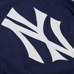 New York Yankees Full-Snap Hooded Coaches Jacket Navy | Mitchell & Ness