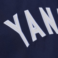 New York Yankees Full-Snap Hooded Coaches Jacket Navy | Mitchell & Ness