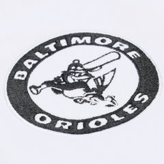 Baltimore Orioles Arctic Fleece Sweatshirt White | Mitchell & Ness
