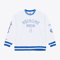 Chicago Cubs Arctic Fleece Sweatshirt White | Mitchell & Ness