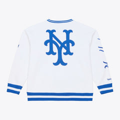 New York Mets Arctic Fleece Sweatshirt White | Mitchell & Ness