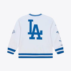 Los Angeles Dodgers Arctic Fleece Sweatshirt White | Mitchell & Ness