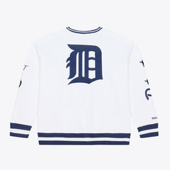 Detroit Tigers Arctic Fleece Sweatshirt White | Mitchell & Ness