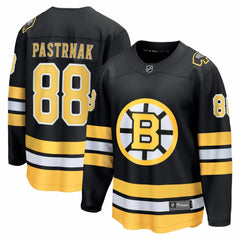 David Pastrnak Boston Bruins Fanatics Home Breakaway Jersey Black