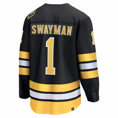 Jeremy Swayman Boston Bruins Fanatics Home Breakaway Jersey Black