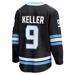 Clayton Keller Utah Mammoth Fanatics Home Breakaway Jersey Black