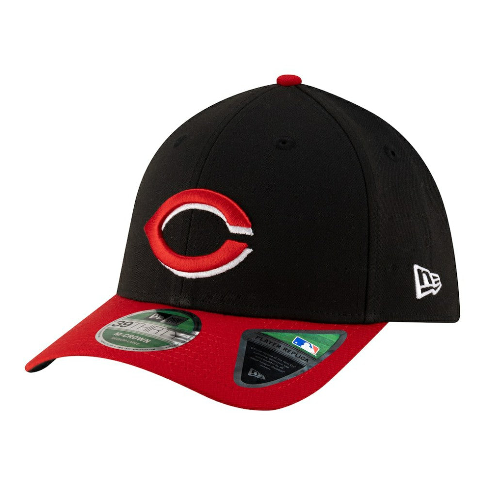 Cincinnati Reds Player Replica 39THIRTY M-Crown Flex Hat Black | New Era