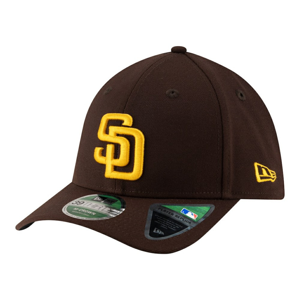 San Diego Padres Player Replica 39THIRTY M-Crown Flex Hat Brown | New Era