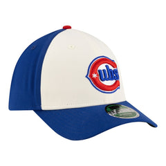 Chicago Cubs Player Replica 39THIRTY M-Crown Flex Hat White/Royal | New Era