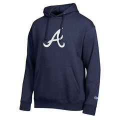Atlanta Braves Champion All Star Embroidered Logo Hoodie Navy