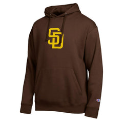 San Diego Padres Champion All Star Embroidered Logo Hoodie Brown