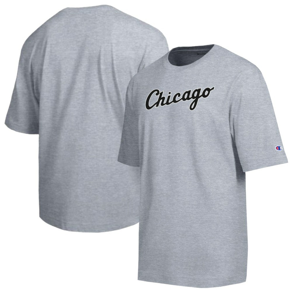 Chicago White Sox Champion All Star Chenille Wordmark T-Shirt Gray