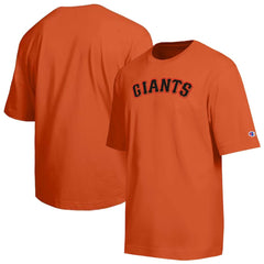 San Francisco Giants Champion All Star Chenille Wordmark T-Shirt Orange