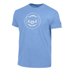 Chicago Cubs Champion Tri-Blend T-Shirt Light Blue