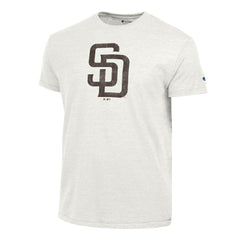 San Diego Padres Champion Tri-Blend T-Shirt Heather White