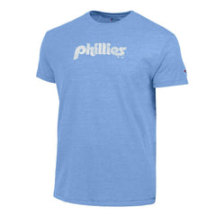 Philadelphia Phillies Champion Tri-Blend T-Shirt Light Blue