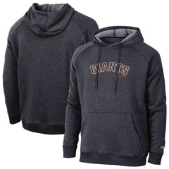 San Francisco Giants Champion Triumph Tri-Blend Raglan Hoodie Black