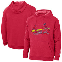 St. Louis Cardinals Champion Triumph Tri-Blend Raglan Hoodie Red