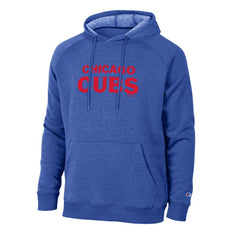 Chicago Cubs Champion Triumph Tri-Blend Raglan Hoodie Royal