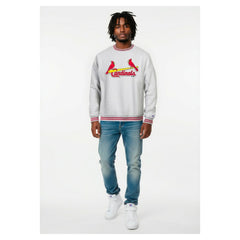 St. Louis Cardinals Champion Reverse Weave Sweatshirt Heather Gray