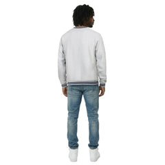 Atlanta Braves Champion Reverse Weave Sweatshirt Heather Gray