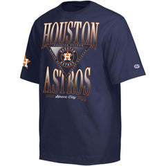 Houston Astros Champion Traditions Two Locations T-Shirt Navy