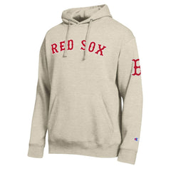 Boston Red Sox Champion All Star Chenille Patch Hoodie Oatmeal