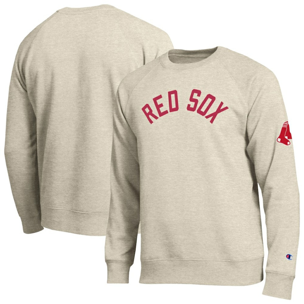 Boston Red Sox Champion All-Star Soft Felt Sweatshirt Oatmeal