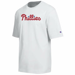 Philadelphia Phillies Champion All Star Arched Chenille Wordmark T-Shirt White