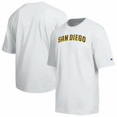 San Diego Padres Champion All Star Arched Chenille Wordmark T-Shirt White
