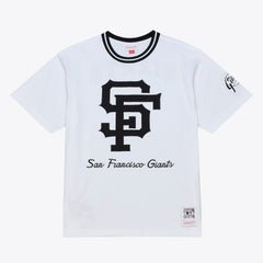 San Francisco Giants Cooperstown Collection Arctic T-Shirt White | Mitchell & Ness