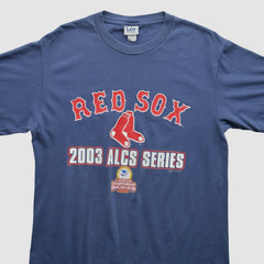 Boston Red Sox Lee Apparel 2003 T-shirt Navy Vintage