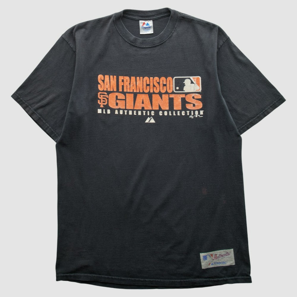 San Francisco Giants Majestic 2007 T-shirt Black Vintage