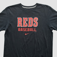 Cincinnati Reds 2010s T-shirt Black Vintage | Nike