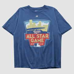 Minnesota Twins Majestic 2014 T-shirt Blue Vintage