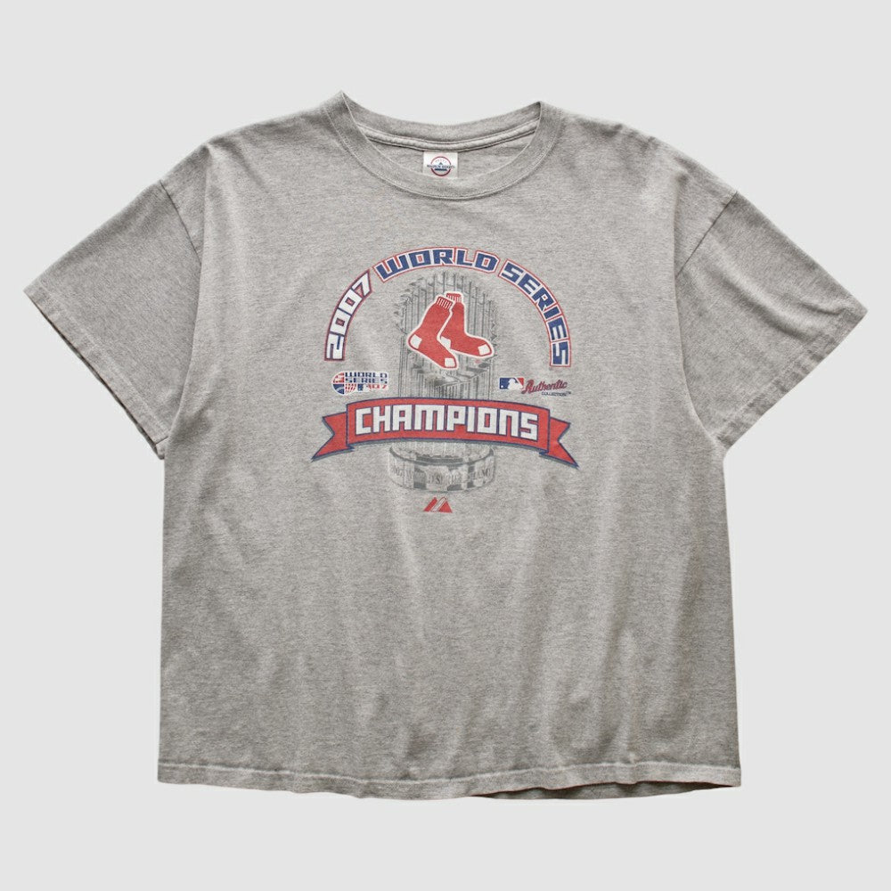 Boston Red Sox Delta 2007 T-shirt Heather Gray Vintage