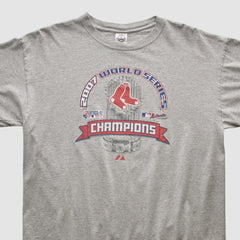 Boston Red Sox Delta 2007 T-shirt Heather Gray Vintage