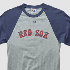 Boston Red Sox Majestic 2009 T-shirt Heather Gray Vintage