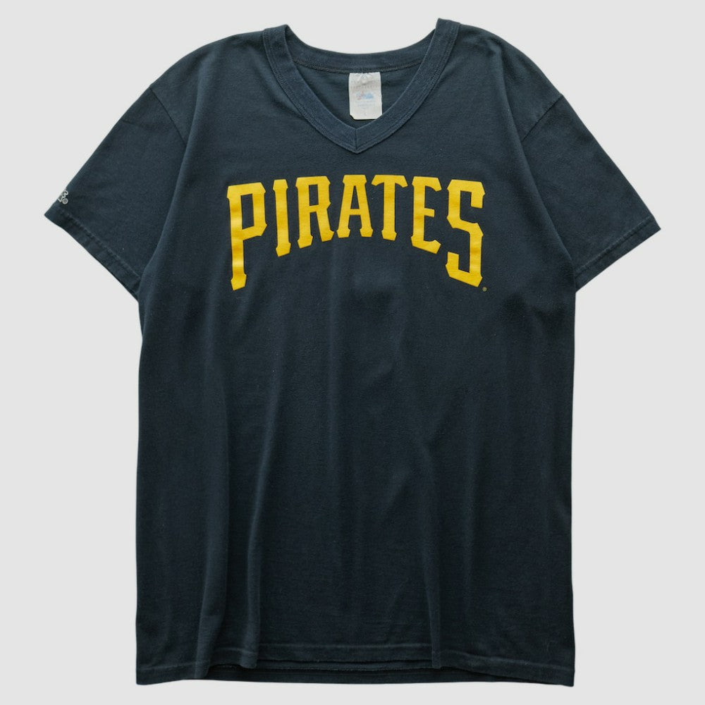 Pittsburgh Pirates Majestic 2000s T-shirt Navy Vintage